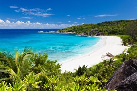 Seychelles-Mahe, Combiné hôtels 2 îles- Berjaya Praslin & Berjaya Beauvallon 3*