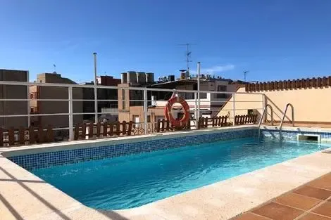 Espagne-Barcelone, Hôtel Hostal Vila Del Mar