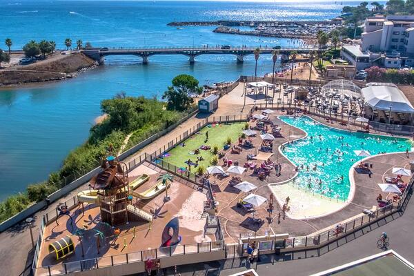 France : Camping De Saint Aygulf Plage