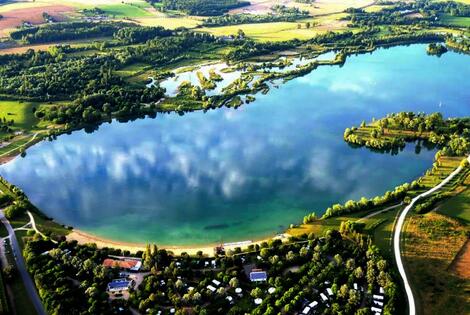 France : Camping du Lac de Saint-Cyr