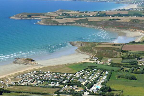 France : Camping La Plage de Treguer  