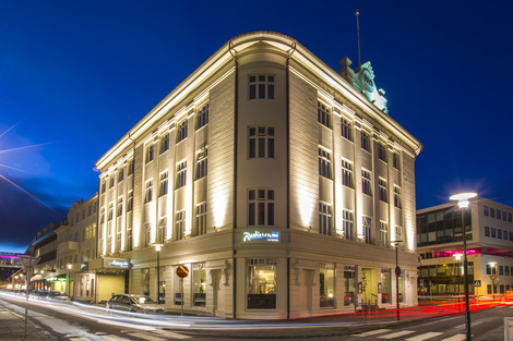 Islande-Reykjavik, Hôtel Radisson Blu 1919 4*