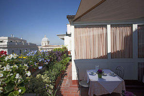 Italie-Rome, Hôtel Doria 3*