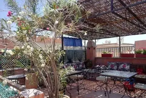 Maroc-Marrakech, Hôtel Riad Bianca 3*