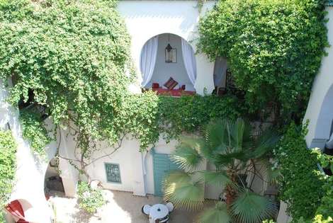 Maroc-Marrakech, Hôtel Riad Dar Bounouar 4*