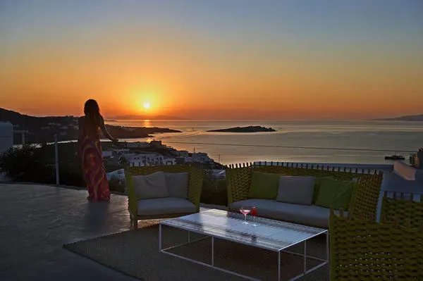 Mykonos : Hôtel Myconian Naia