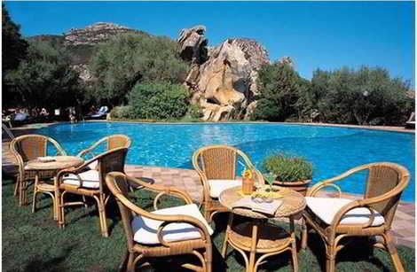 Sardaigne-Olbia, Hôtel Rocce Sarde 4*