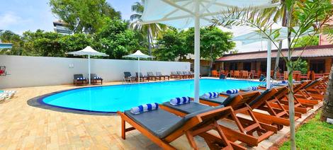 Sri Lanka-Colombo, Hôtel Paradise Beach 3*