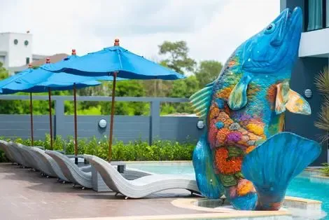 Thailande-Krabi, Hôtel Krabi Seabass Hotel 3*Sup