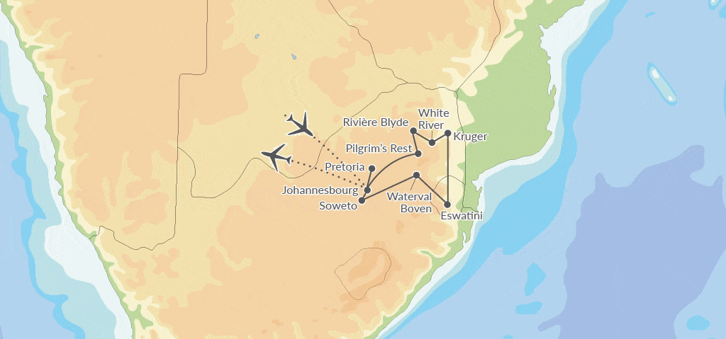 Circuit Safari Dream, Chutes Victoria & Parc Chobe - Vols Air France johannesbourg Afrique Du Sud