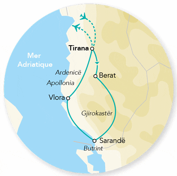 Circuit Splendeurs de l'Albanie - Limité à 20 pers. tirana Albanie