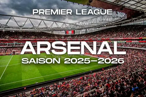 Hôtel 4* + Billet au match - Club Arsenal FC londres Angleterre