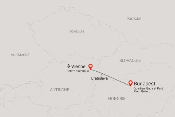 Circuit Escapade Impériale : Vienne, Bratislava & Budapest vienne Autriche
