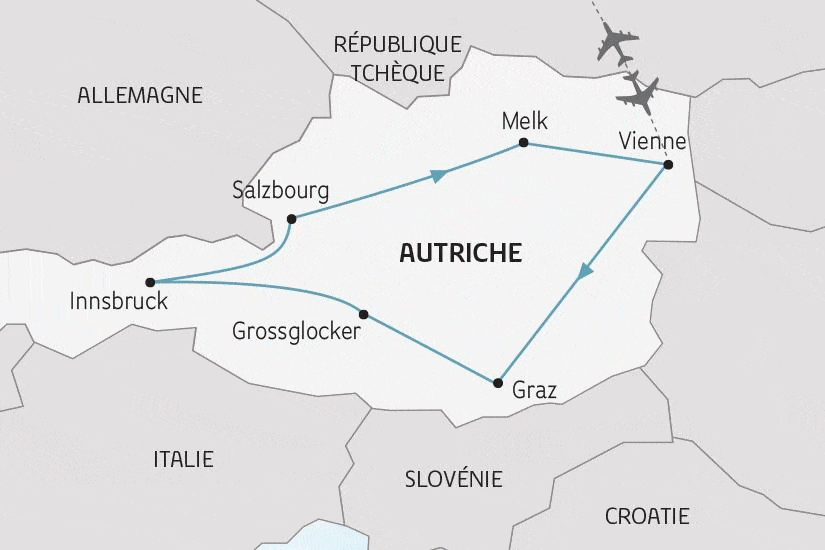 Circuit L'Autriche le Joyau des Alpes vienne Autriche