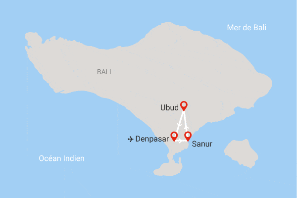 Combiné hôtels Bali de charme : entre plage de Sanur & Ubud (Taksu Sanur Hotel 4* & Best Western Premier Agung Resort 4*) denpasar Bali