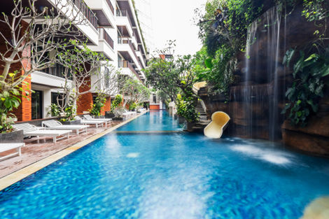 Bali-Denpasar, Hôtel Jambuluwuk Oceano Seminyak 4*
