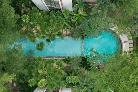 piscine vue drone
