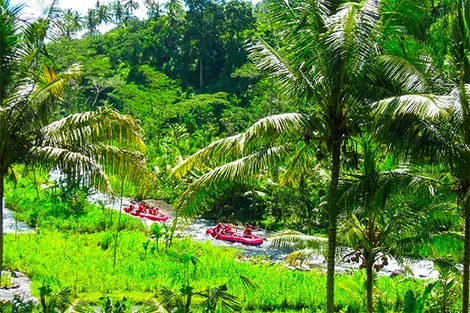 Rivière Ayung rafting