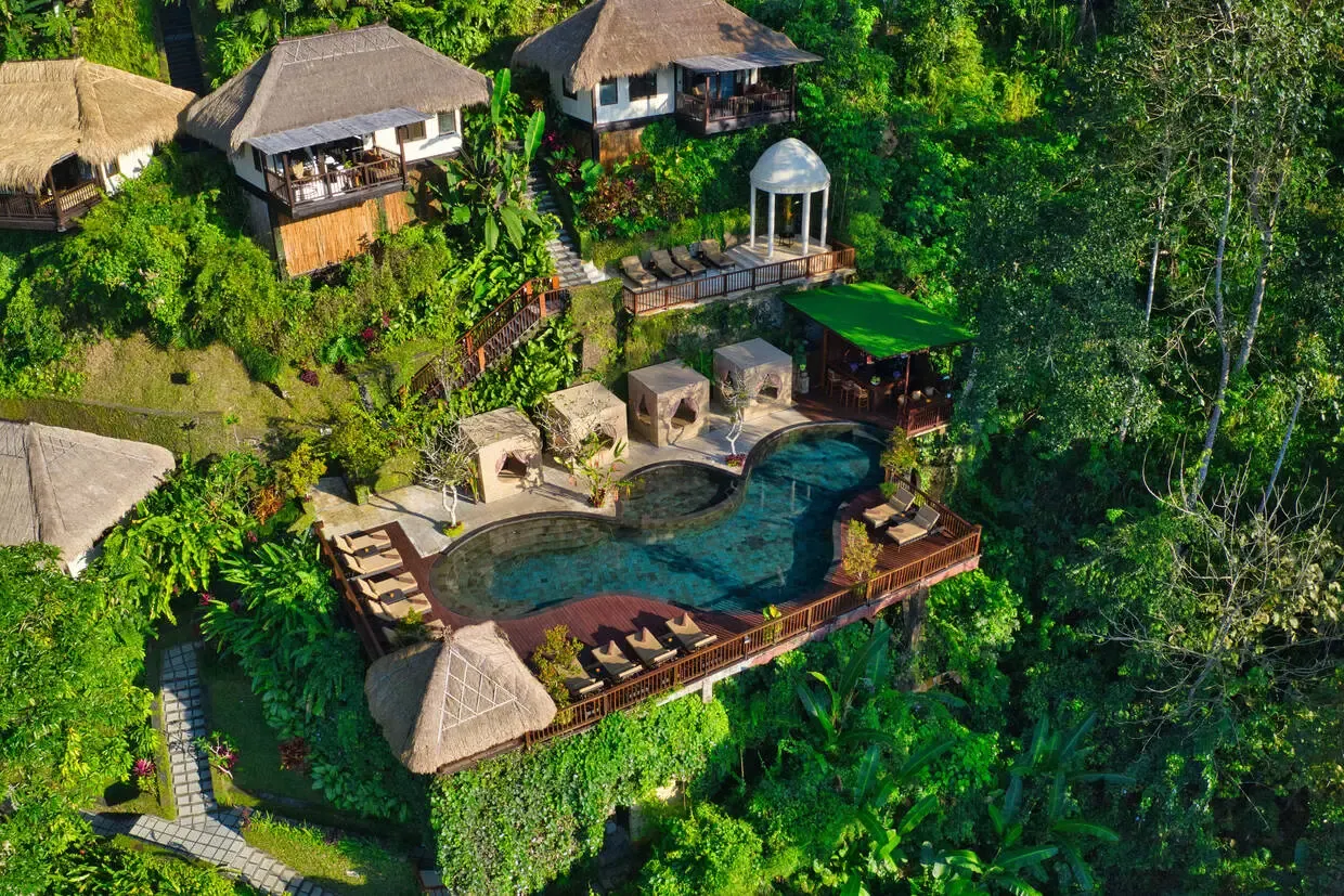 Bali : Hôtel Nandini Jungle by Hanging Gardens
