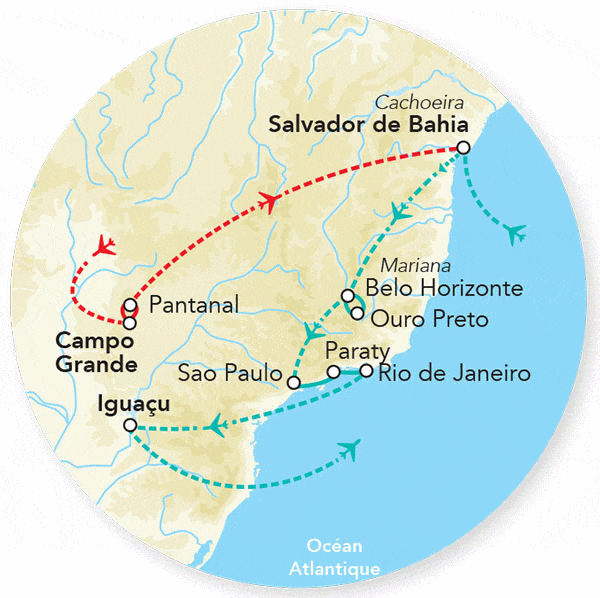 Circuit Merveilles du Brésil - 2026 salvador_de_bahia Bresil