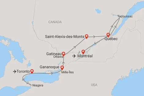 Au coeur de l'est canadien enchanteur