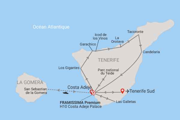 Circuit Saveurs et traditions des Canaries et plage au Framissima Premium H10 Costa Adeje Palace tenerife Canaries