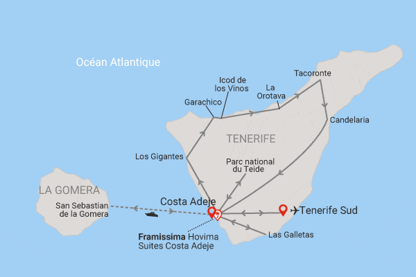 Circuit Saveurs et traditions des Canaries et plage au Framissima Hovima Suites Costa Adeje tenerife Canaries
