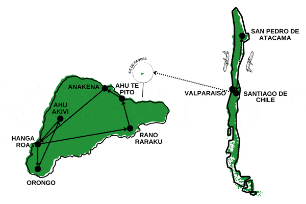 Circuit Légendes du Chili : De Valparaiso à Rapa Nui santiago Chili