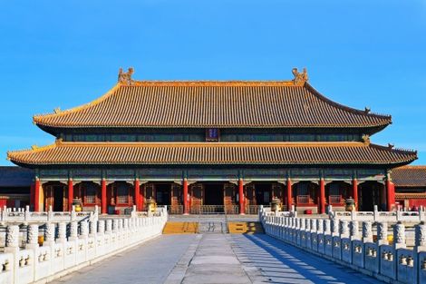 Grand palais dans la Cité Interdite