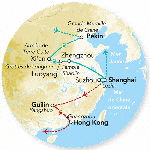Circuit Splendeurs de la Chine pekin Chine