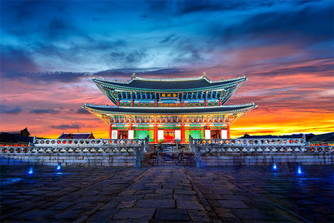 Porte de Gwanghwa, Palais de Gyeongbokgung, Séoul