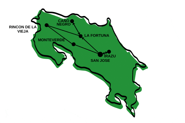Circuit Naturellement Costa Rica san_jose Costa Rica