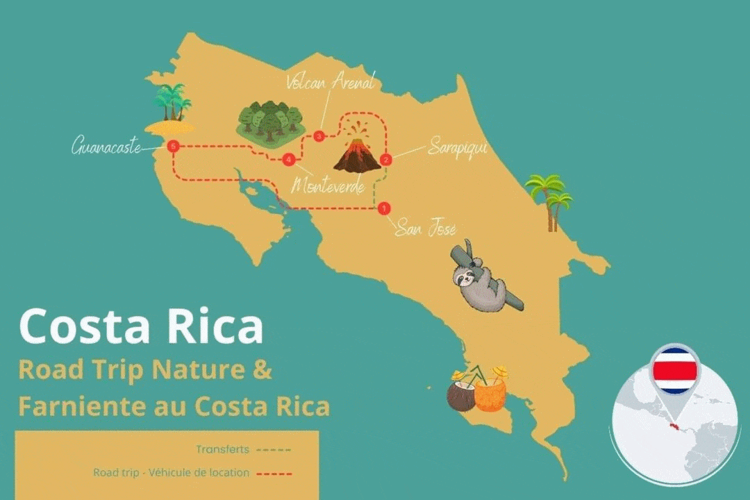 Circuit Road Trip Nature & Farniente au Costa Rica san_jose Costa Rica