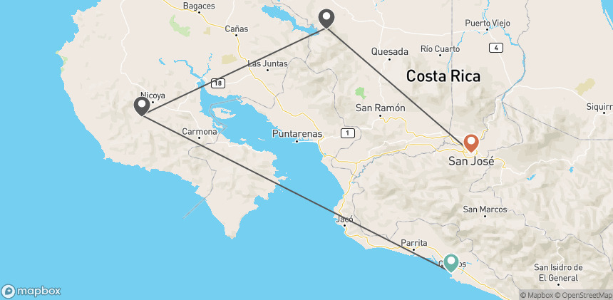 Autotour Harmonie tropicale : le Costa Rica autrement san_jose Costa Rica