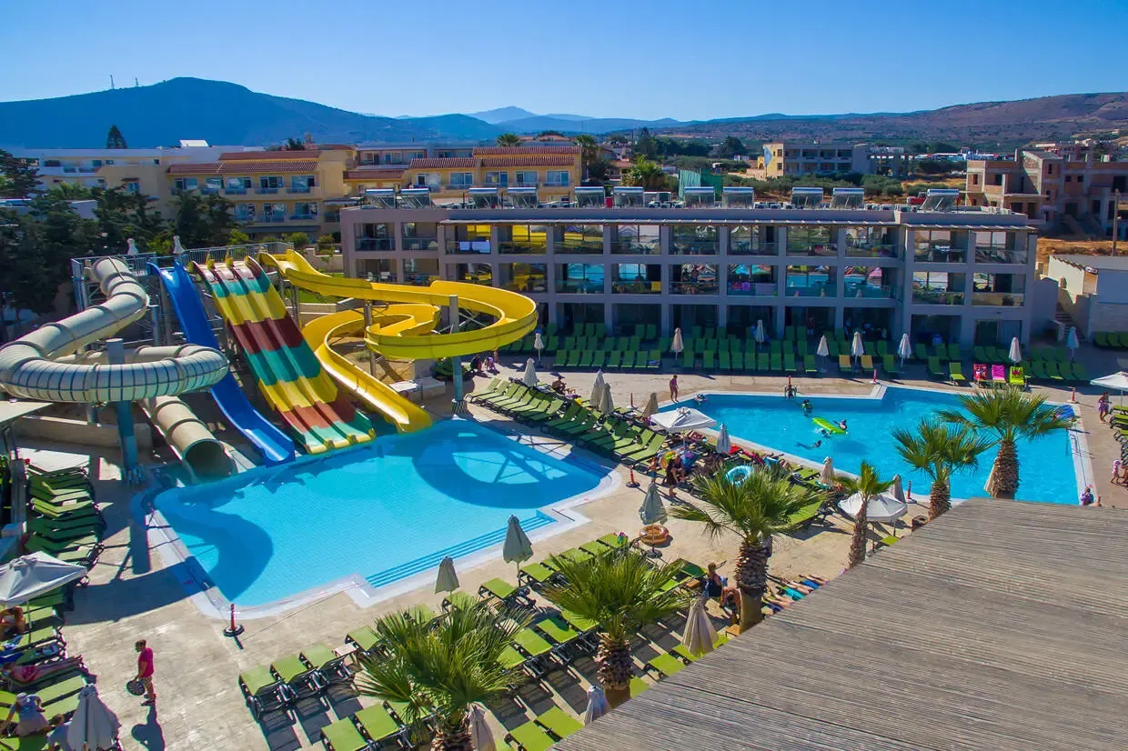 Hôtel 5 étoiles Crète Bord De Mer Hôtel Gouves Water Park Holidays Resort Gouves Crète
