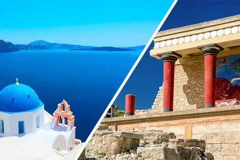Combiné hôtels Héraklion / Îles de Santorin heraklion Crète