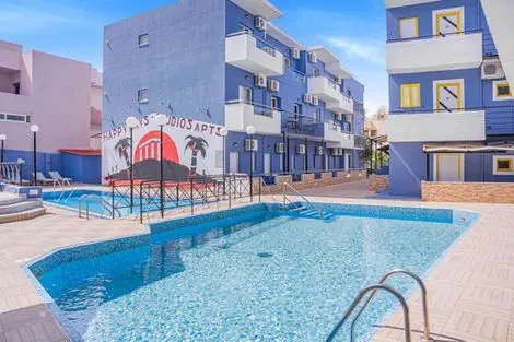 Hôtel Happy Days Studios malia Crète