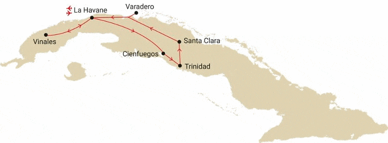 Autotour Adult Only +18 - Cuba Libre et extension Los Cactus la_havane Cuba