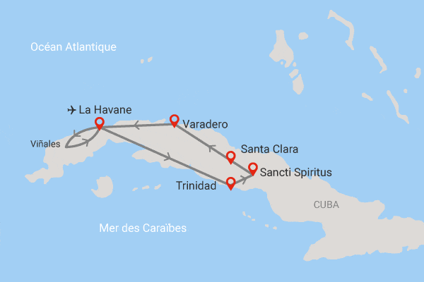 Circuit Couleurs de Cuba avec logement au Framissima Évasion Grand Aston Varadero la_havane Cuba