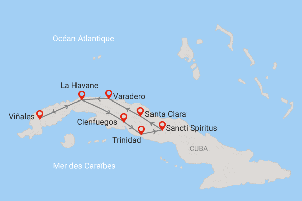 Circuit Trésors Cubains (avec 2 nuits à l'Iberostar Origin Tainos la_havane Cuba