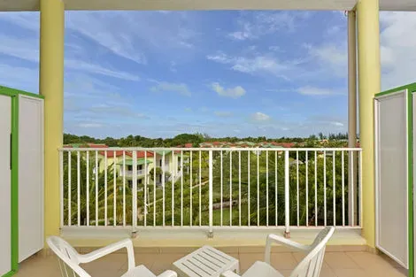 Chambre tropical - Terrasse vue jardin