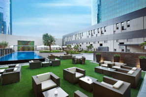 Dubai et les Emirats-Dubai, Hôtel Damac Maison Cour Jardin 5*