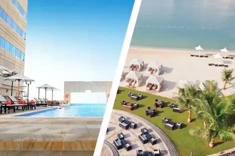 Combiné hôtels Media Rotana Hotel Al Barsha + Club Jumbo Traders Hotel Qaryat Al Beri dubai Dubai et les Emirats