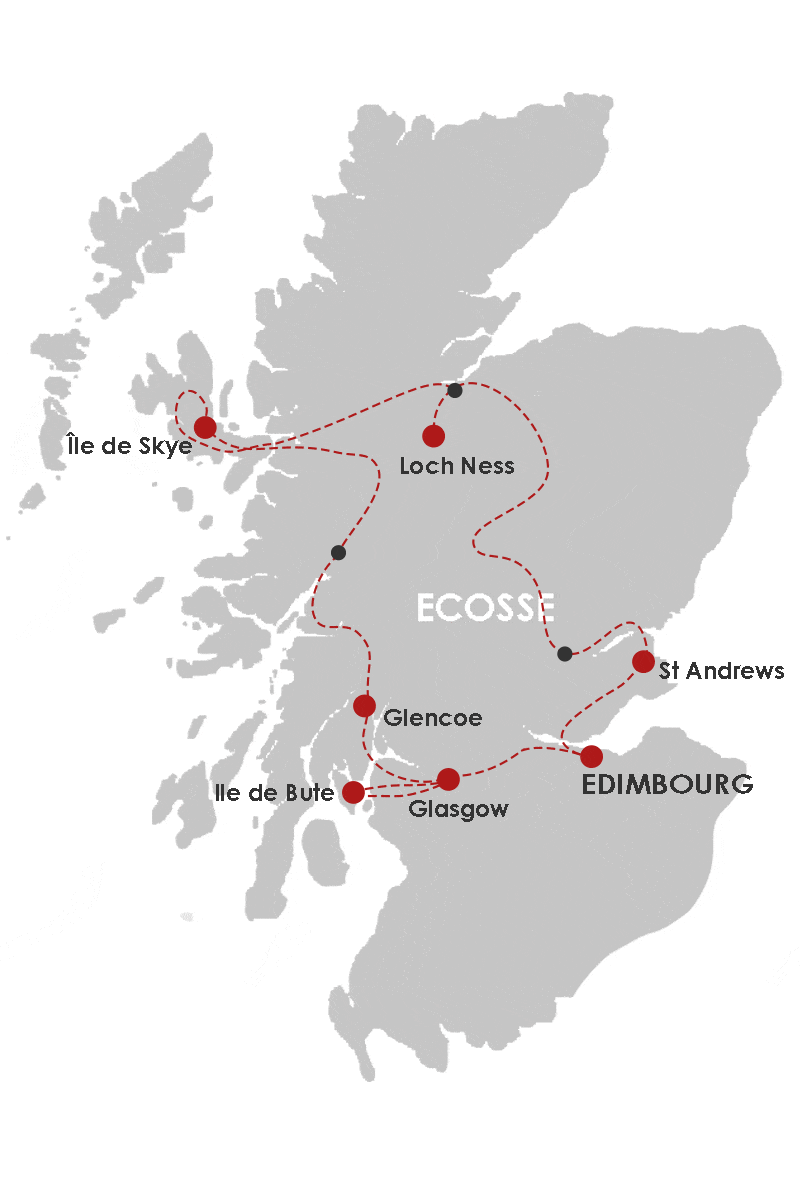 Circuit Îles et Highlands - Frissons d'Hallowen edimbourg Ecosse