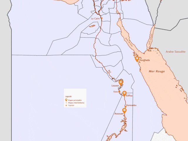 Croisière Fééries du Nil louxor Egypte