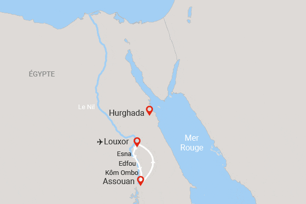 Croisière Club Jumbo Trésors au pays des pharaons (10 visites) louxor Egypte