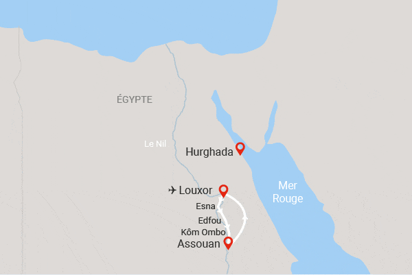 Croisière Gloire des Pharaons à bord du Framissima Monica avec 1 ou 2 nuits au Caire louxor Egypte