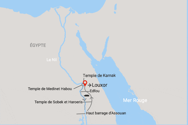 Combiné croisière et hôtel Voyage dans l'Histoire, Louxor et sur le Nil louxor Egypte