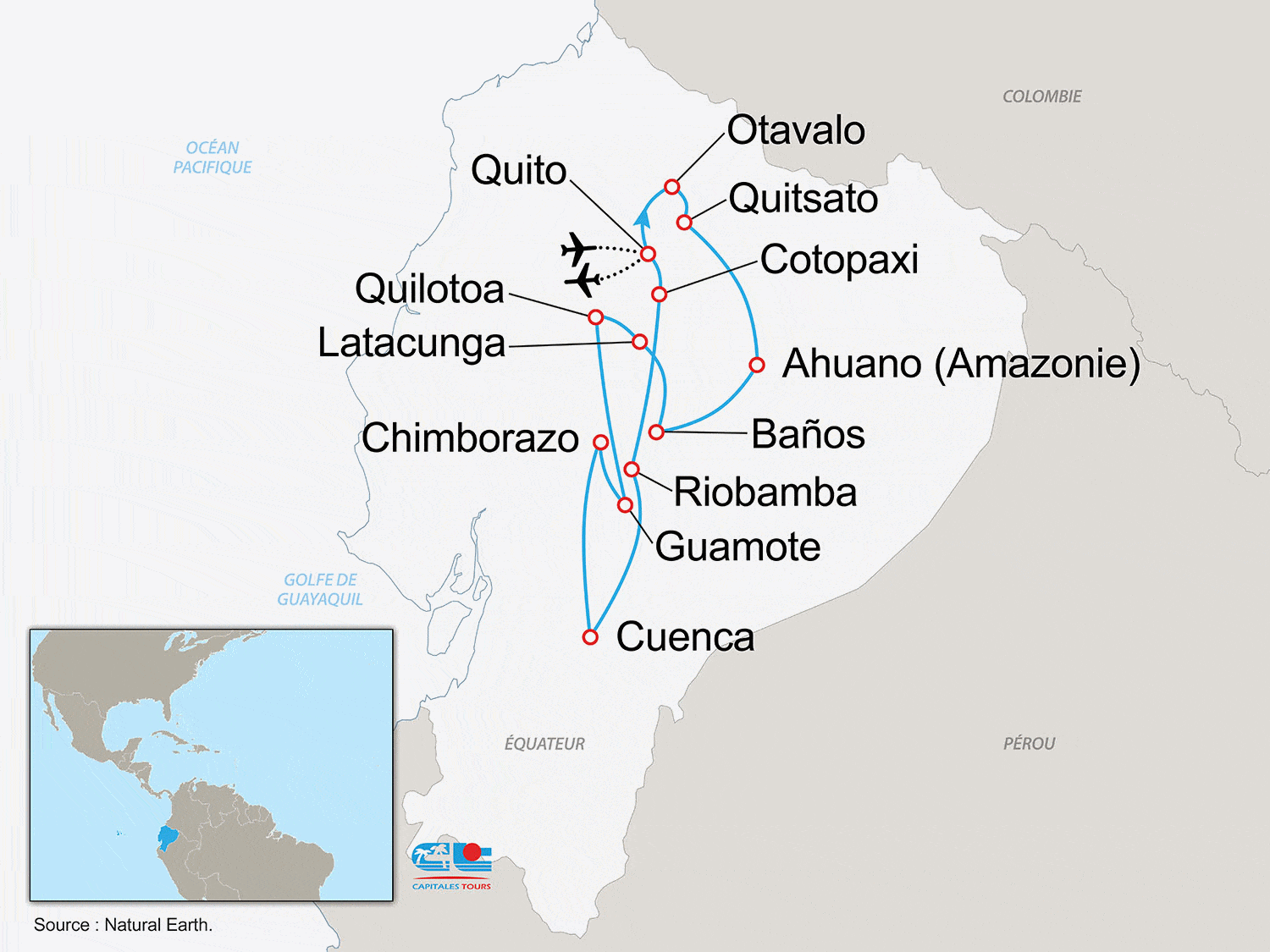 Circuit Les sentiers d'Equateur Quito Equateur