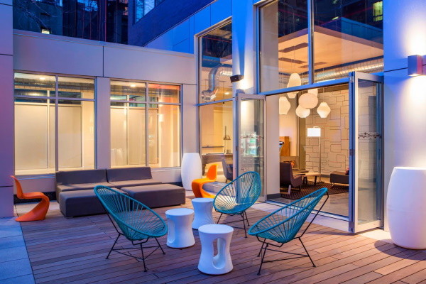 Etats-Unis : Hôtel Aloft Long Island City - Manhattan View